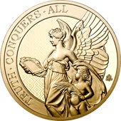 Gold Queens Virtues - Truth Coin 1 oz - 2022