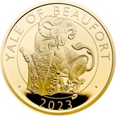 Gold Yale of Beaufort 2 oz PP - Royal Tudor Beasts 2023