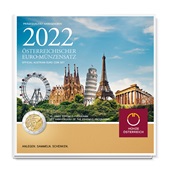 Kupfer Euro-Münzensatz HGH AUT - 2022