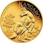 Gold Känguru 1/4 oz PP - 2023