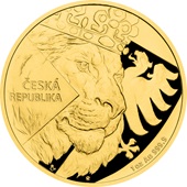 Gold Tschechischer Löwe 1 oz - PP - 2024 (inkl. Etui und COA)