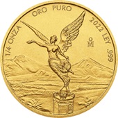 Gold Mexiko Libertad 1/4 oz - 2022
