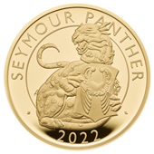 Gold The Seymour Panther 1 oz PP - Royal Tudor Beasts 2022