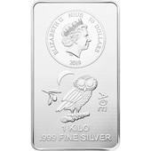 Silber Eule 1 kg Münzbarren - differenzbesteuert