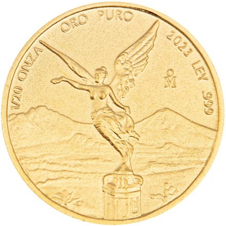 Gold Mexiko Libertad 1/20 oz - 2023