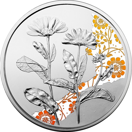 Silber Ringelblume 10 EUR PP AUT - 2022