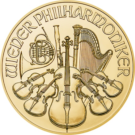 Gold Philharmoniker 1/2 - EUR