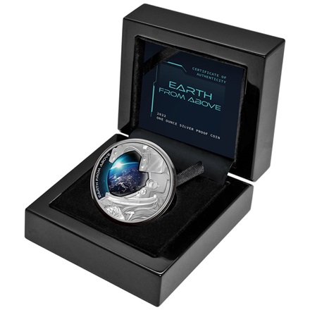 Silber Earth from above 1 oz - 2022