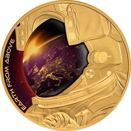 Gold Earth from above 1 oz - 2022