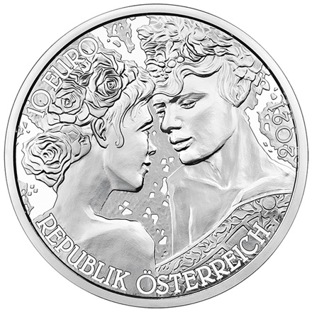 Silber Rose 10 EUR PP AUT - 2021