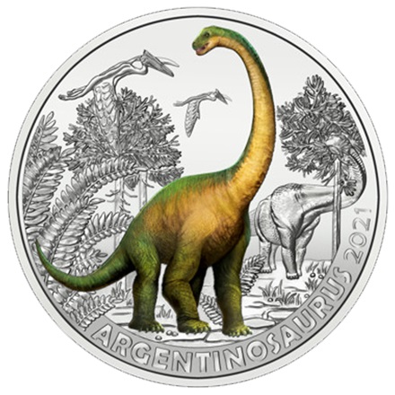 CuNi Super Saurier "Argentinosaurus Huinculensis" 3 EUR UN - 2021
