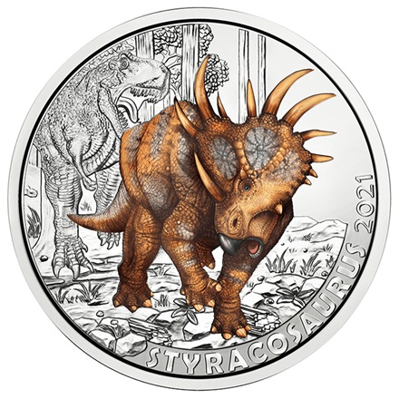 CuNi Super Saurier "Styracosaurus Albertensis" 3 EUR UN - 2021