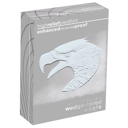 Silber Wedge Tailed Eagle 2 oz RP - High Relief 2022