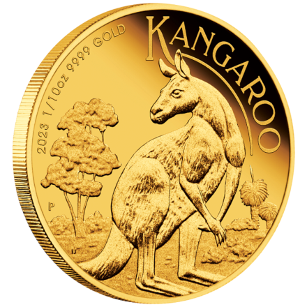 Gold Känguru 1/10 oz PP - 2023