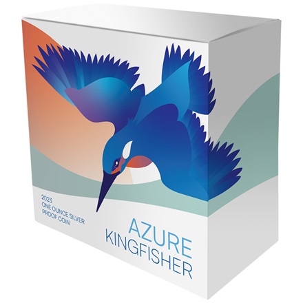 Silber Azure Kingfisher 1 oz PP - 2023