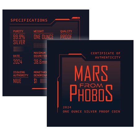 Silber Mars from Phobos 1 oz PP - 2024