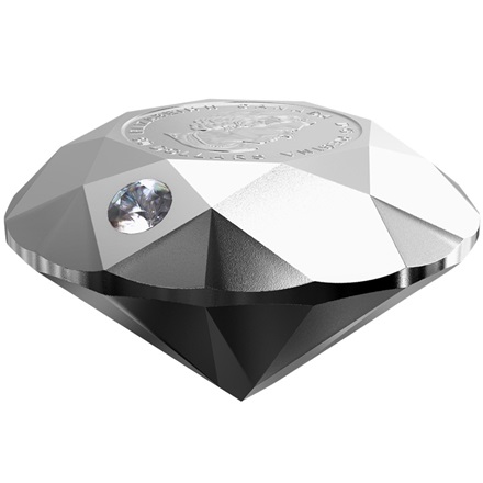 Silber Diamantform mit Forevermar Diamant - PP Matt - 2021