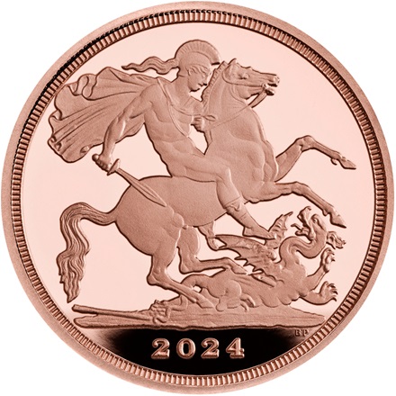 Gold Sovereign - 3 Coin Set PP - 2024