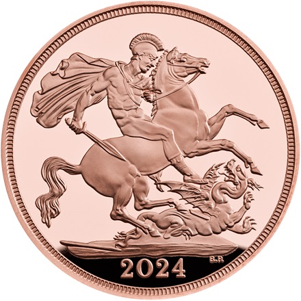 Gold Sovereign - 4 Coin Set PP - 2024