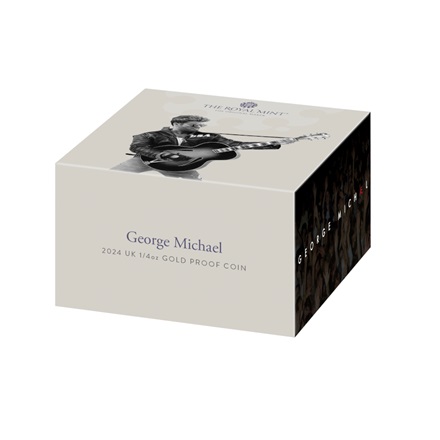 Gold George Michael - Music Legends 1/4 oz PP - 2024
