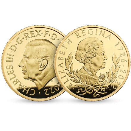 Gold Her Majesty Queen Elizabeth II 1 oz PP - The Royal Mint 2022