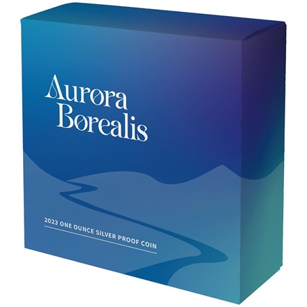 Silber Aurora Borealis 1 oz - 2023