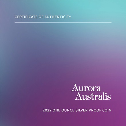 Silber Aurora Australis 1 oz - 2022
