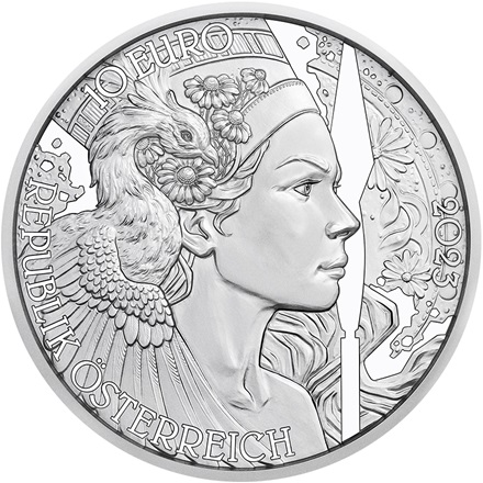 Silber Kamille 10 EUR PP AUT - 2023
