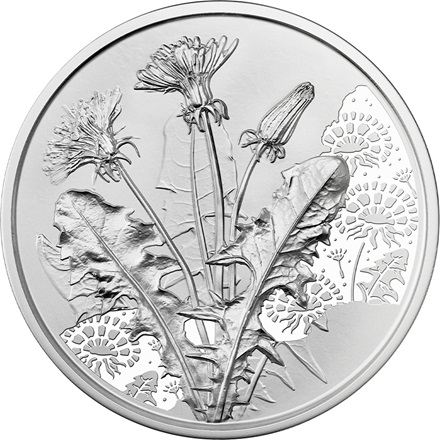 Silber Löwenzahn 10 EUR HGH AUT - 2022
