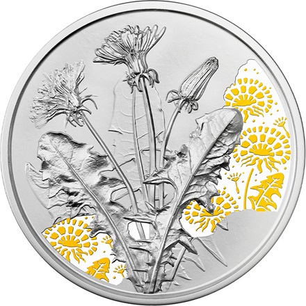 Silber Löwenzahn 10 EUR PP AUT - 2022