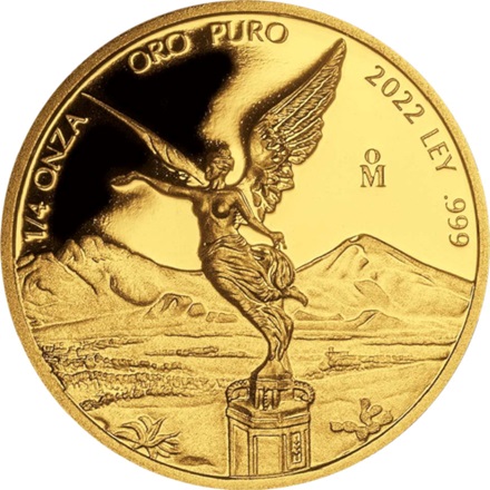 Gold Mexiko Libertad 1/4 oz PP - 2022