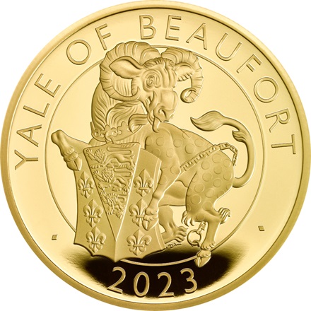 Gold Yale of Beaufort 1 oz PP - Royal Tudor Beasts 2023