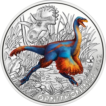 CuNi Super Saurier "Ornithomimus velox" 3 EUR UN - 2022