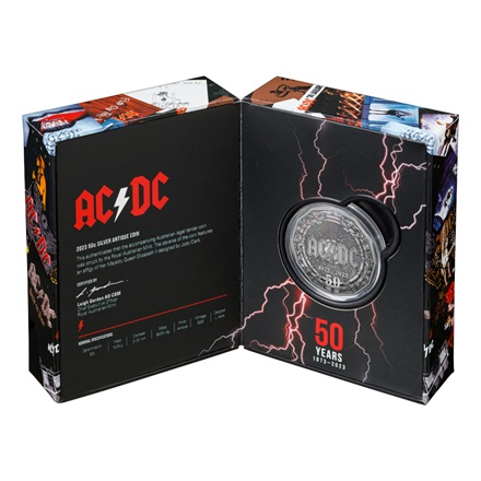 Silber ACDC - 50th Anniversary - Antik Finish RAM