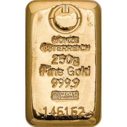 Goldbarren 250 g - Münze Österreich