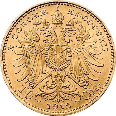 Gold 10 Kronen