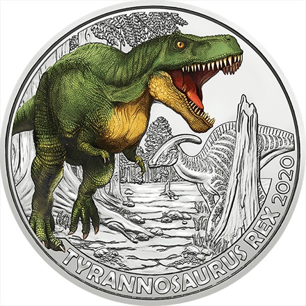 CuNi Super Saurier "Tyrannosaurus rex" 3 EUR UN - 2020