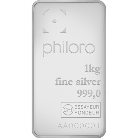 Silberbarren 1000 g - philoro